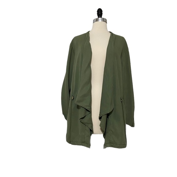 Sanctuary Jackets & Blazers - Sanctuary Drawcord Open Front Trench Jacket